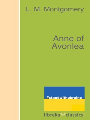 cover image of Anne of Avonlea